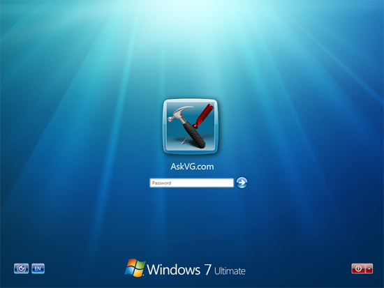 Windows Xp Logon Screen