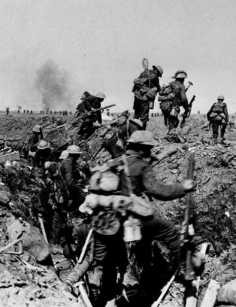 World War 1 Soldiers Fighting