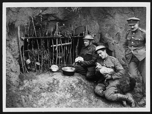 World War 1 Trenches Food